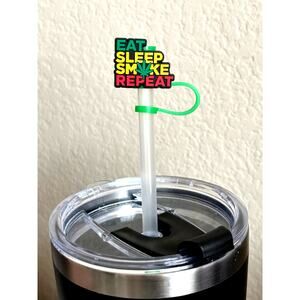 Mary J 5- Straw Topper- Qty 1- Fits Starbucks/Stanley Cup Straws